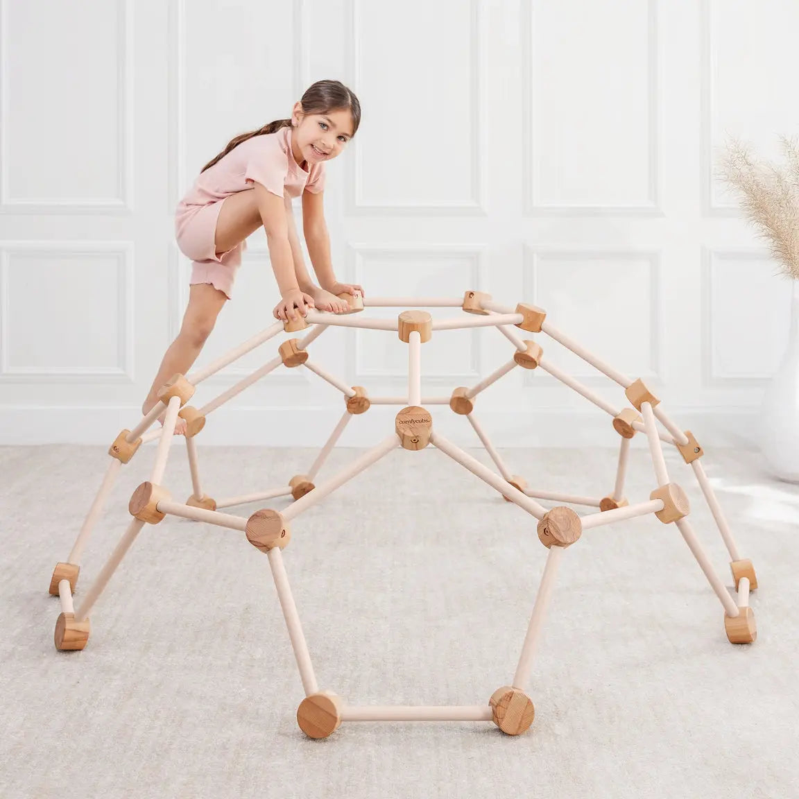 Wooden Montessori Climbing Frame by Comfy Cubs Seaside-Montessori