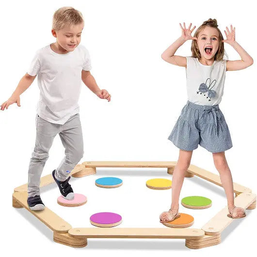 Deluxe Wooden Balance Adventure Set Seaside-Montessori