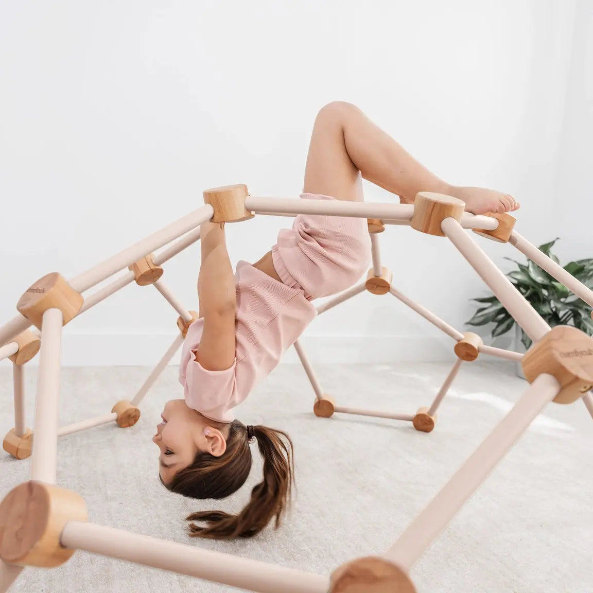 Wooden Montessori Climbing Frame by Comfy Cubs Seaside-Montessori