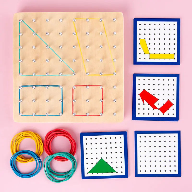 Montessori Nail board - Seaside-Montessori