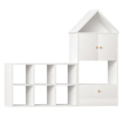 Multi Functional Bookshelf Seaside-Montessori