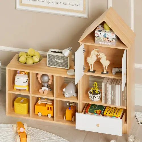 Multi Functional Children's Bookshelf Seaside-Montessori