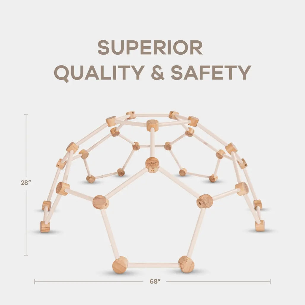 Wooden Montessori Climbing Frame by Comfy Cubs Seaside-Montessori