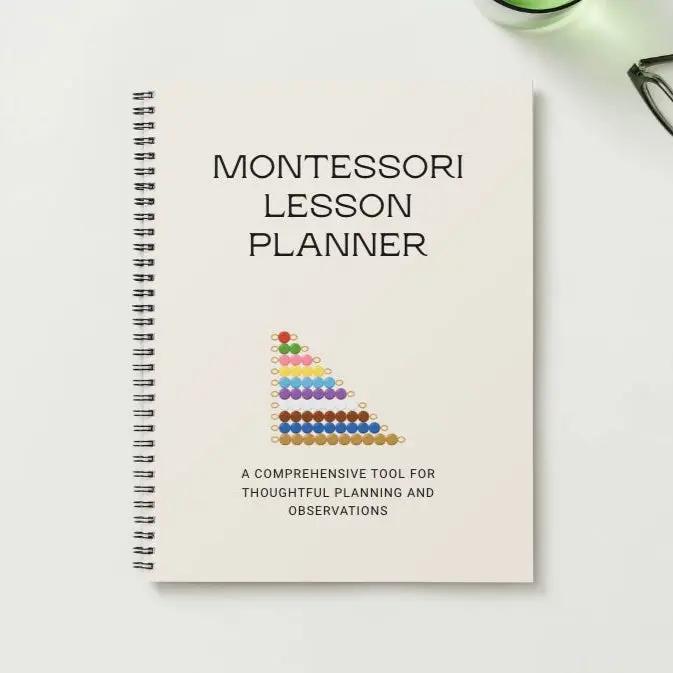 Montessori Lesson Planner – Printable - Seaside-Montessori