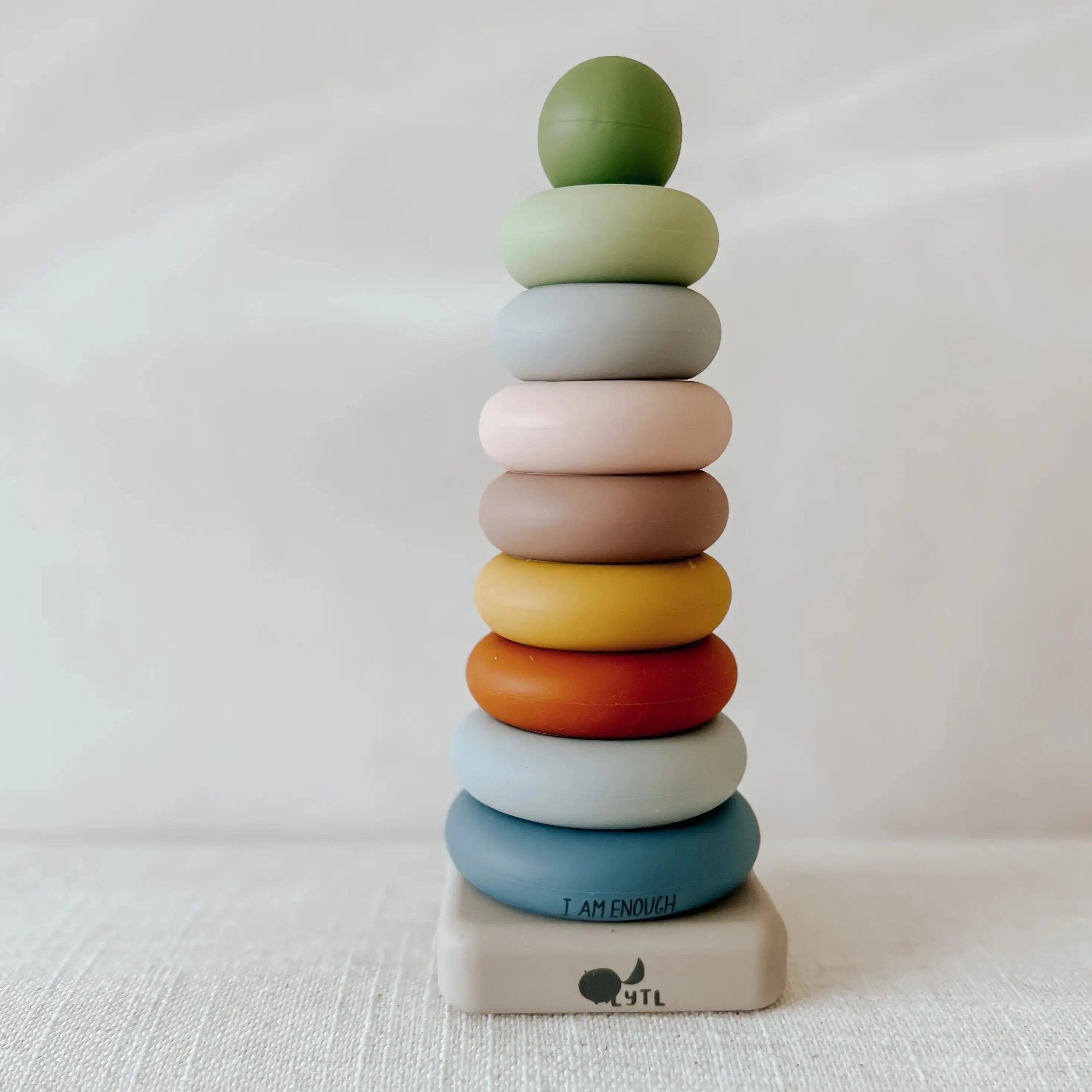 Silicone Ring Stacking Toy – 10pc| LYTL®️ LYTL®