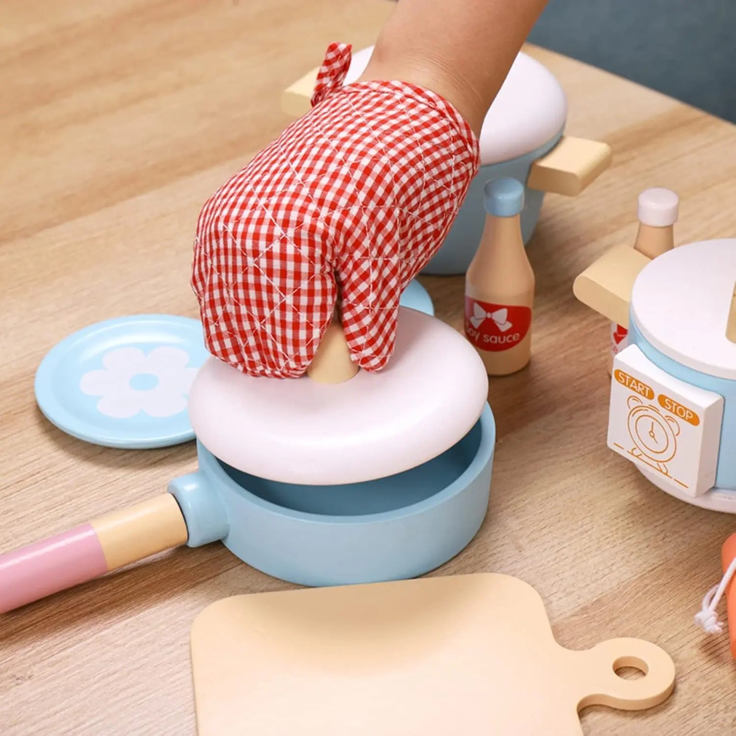 Wooden Kitchen Set Seaside-Montessori
