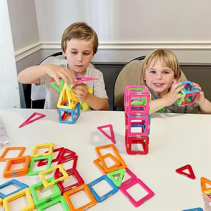 Magnetic Building Blocks Seaside-Montessori
