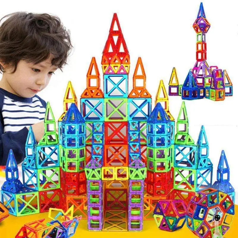 Magnetic Building Blocks - Seaside-Montessori