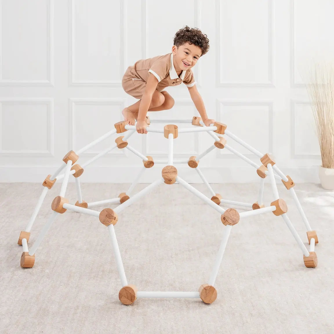 Wooden Montessori Climbing Frame by Comfy Cubs Seaside-Montessori