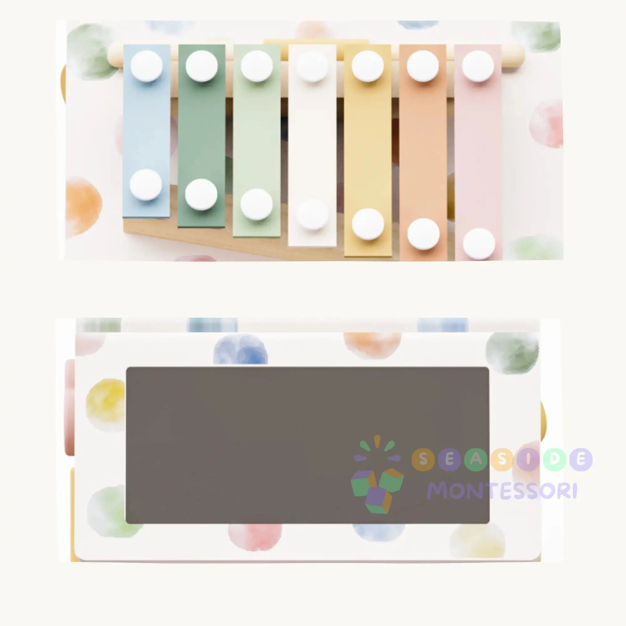 Complete Development Playset — Baby Walker + Activity Cube Tiny Land INC