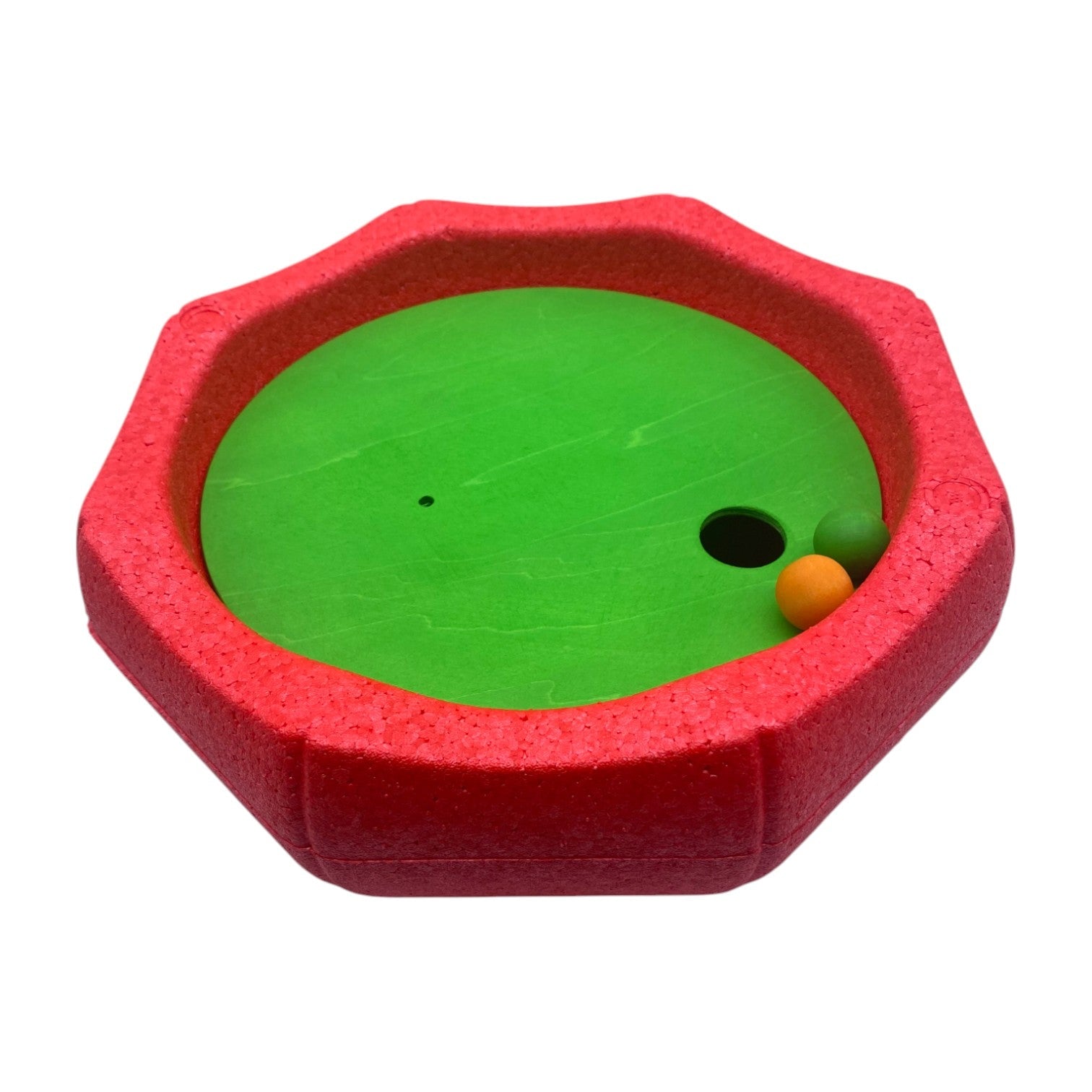 Rolling Discs Set for Stepping Stones with Wooden Balls