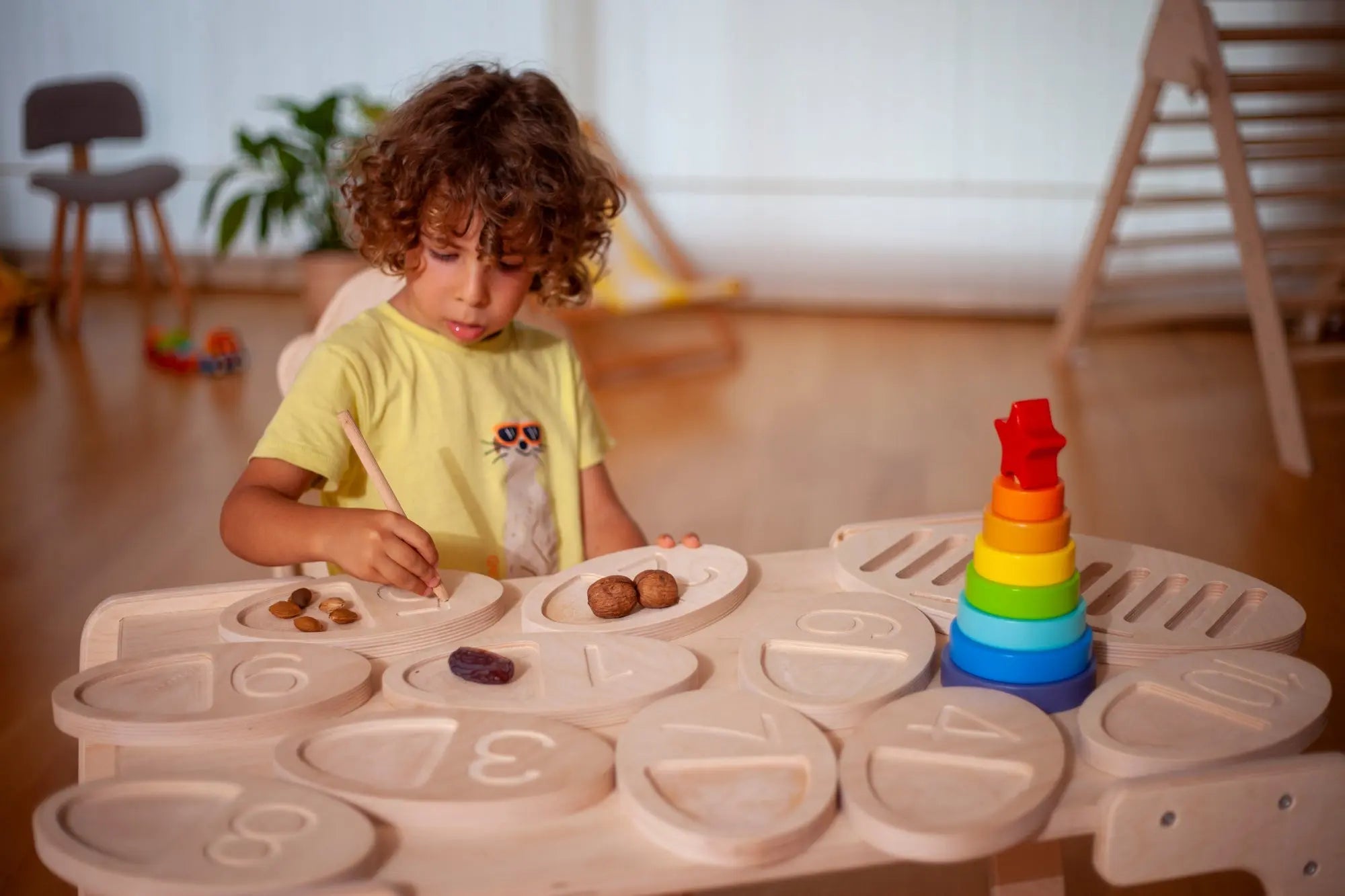 Wooden Tracing Board Seaside-Montessori
