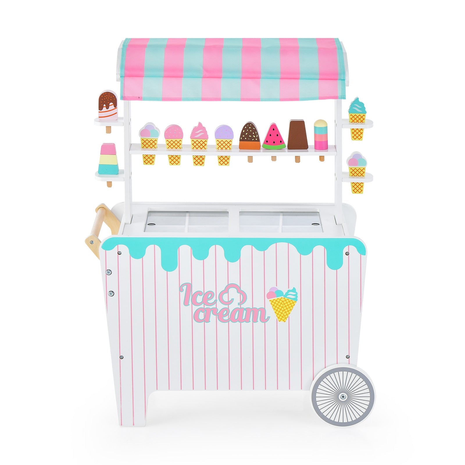 Montessori Wooden Ice Cream Cart Seaside-Montessori