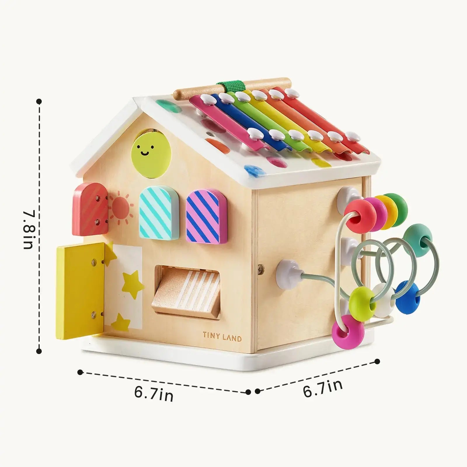 Montessori Activity Cube - Cottage Rainbow - Seaside-Montessori