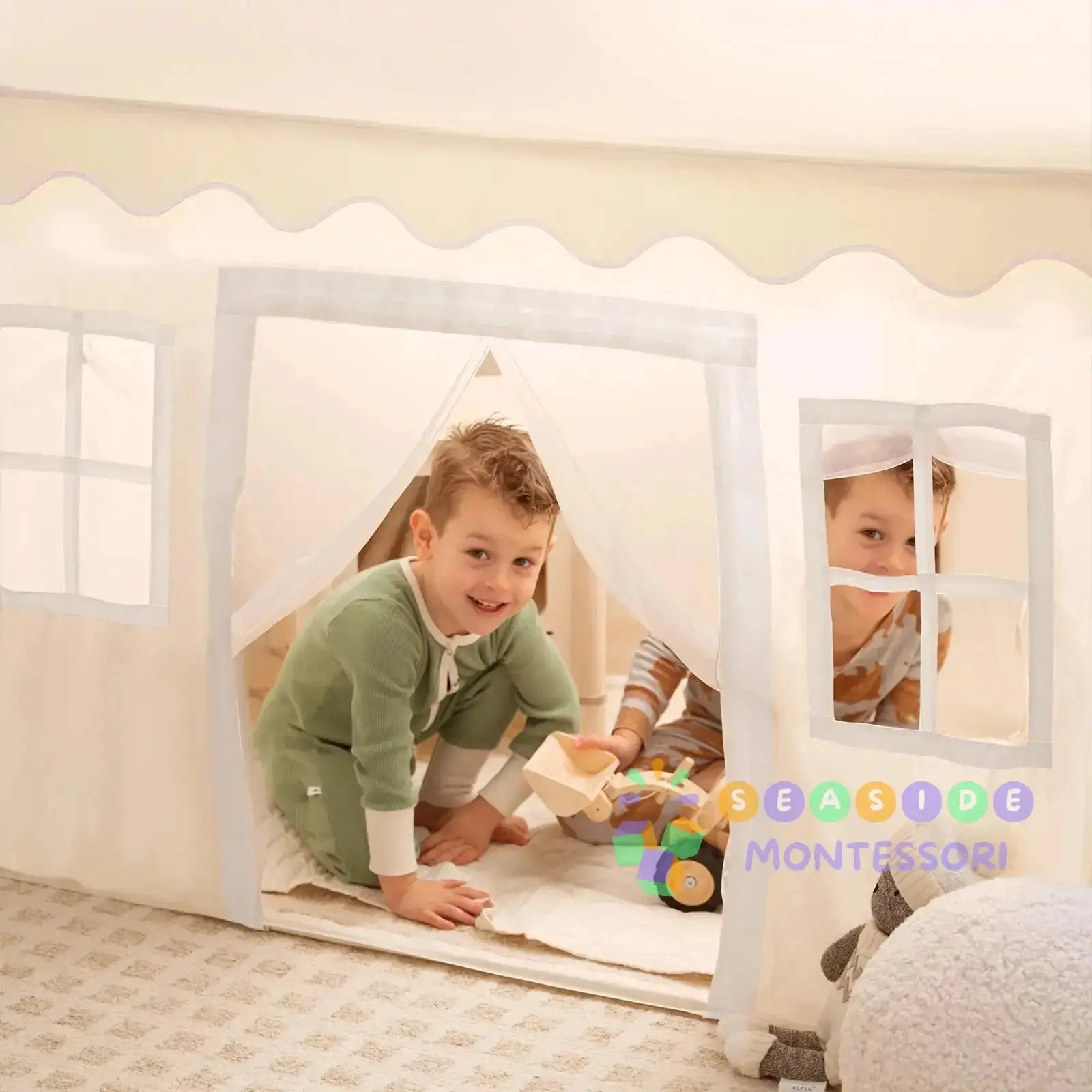 Playhouse Tent – Indoor Tent for Kids - Seaside-Montessori