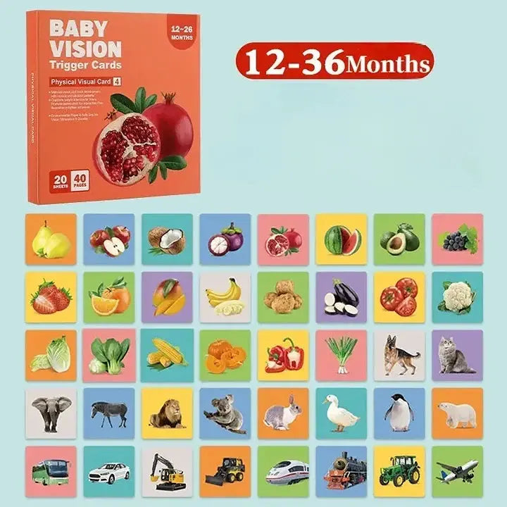 Visual Stimulation Cards Seaside-Montessori