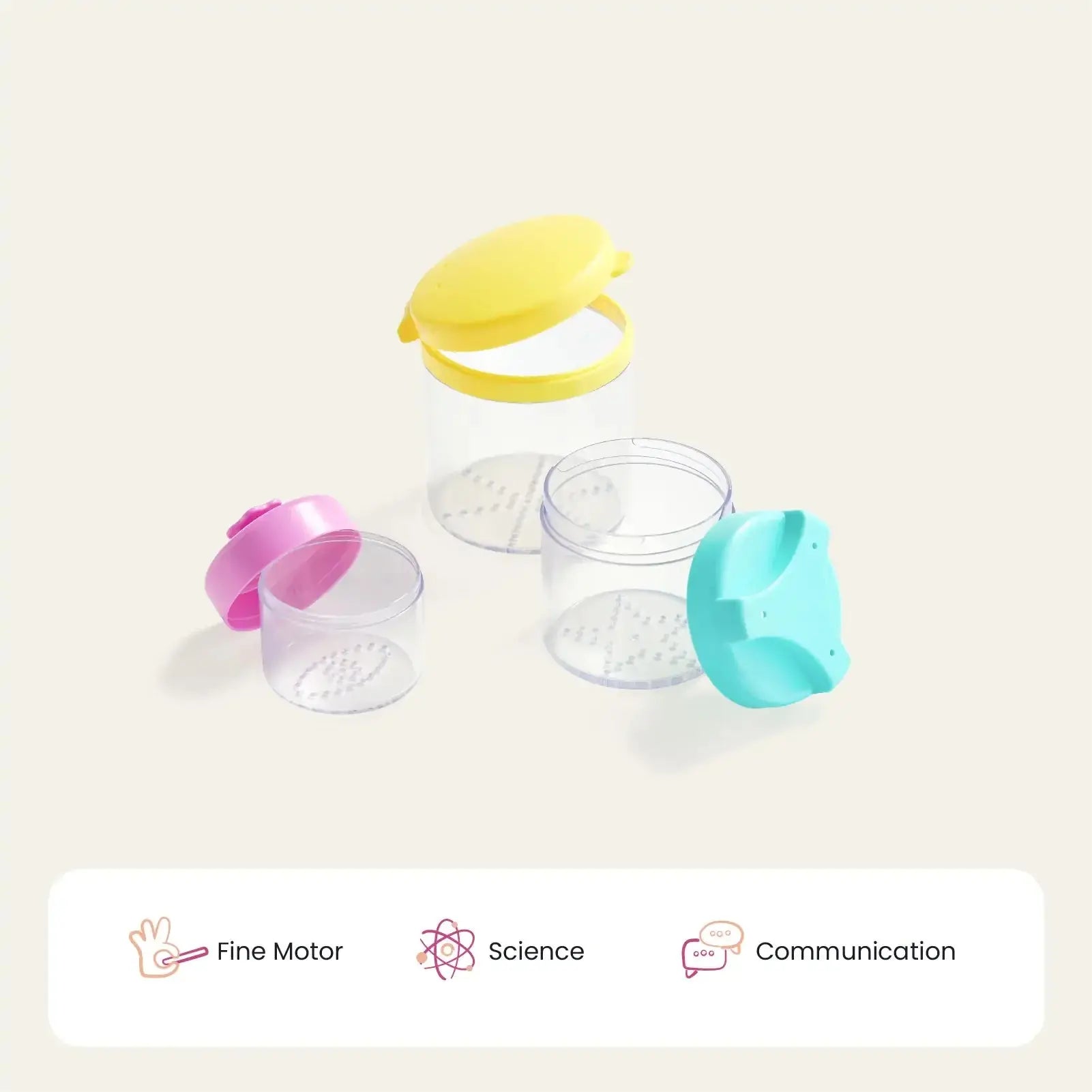 Tiny Land Montessori Learning Box for Babies (10–12 Months) | Early Developmental Wooden Toys Tiny Land INC