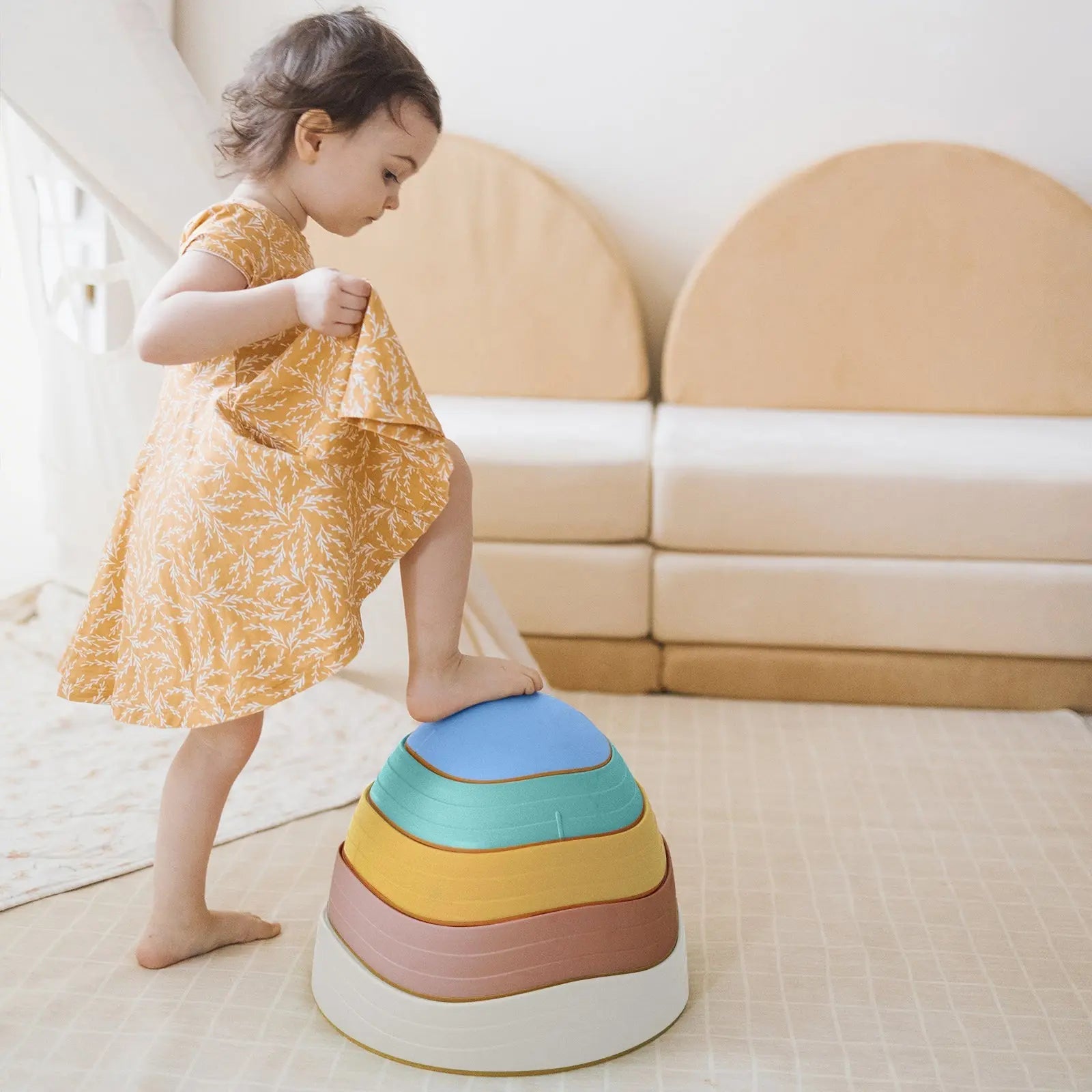 Tiny Land® Stepping Stones - Sunset Hues