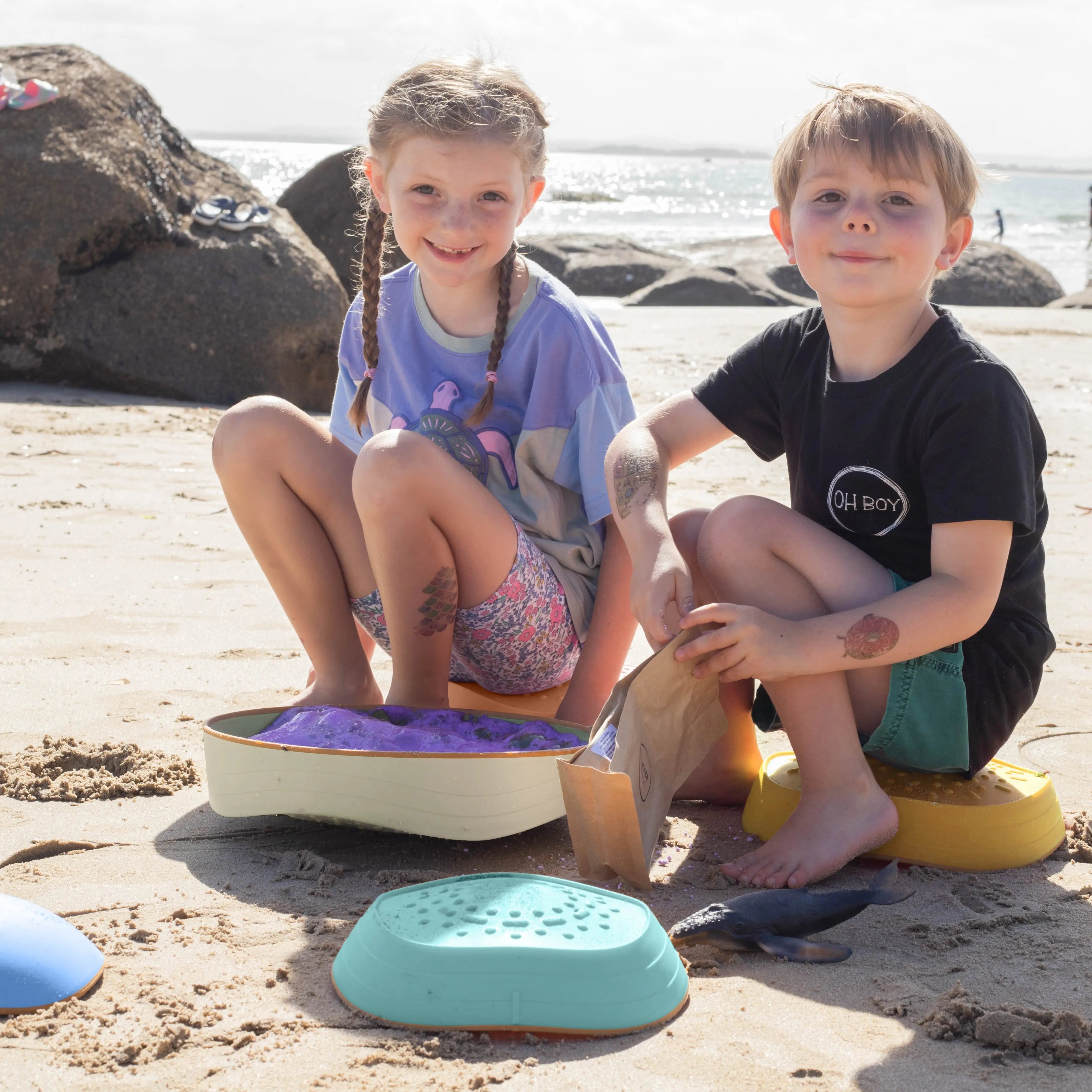 Tiny Land® Stepping Stones - Beach Vacation Tiny Land INC