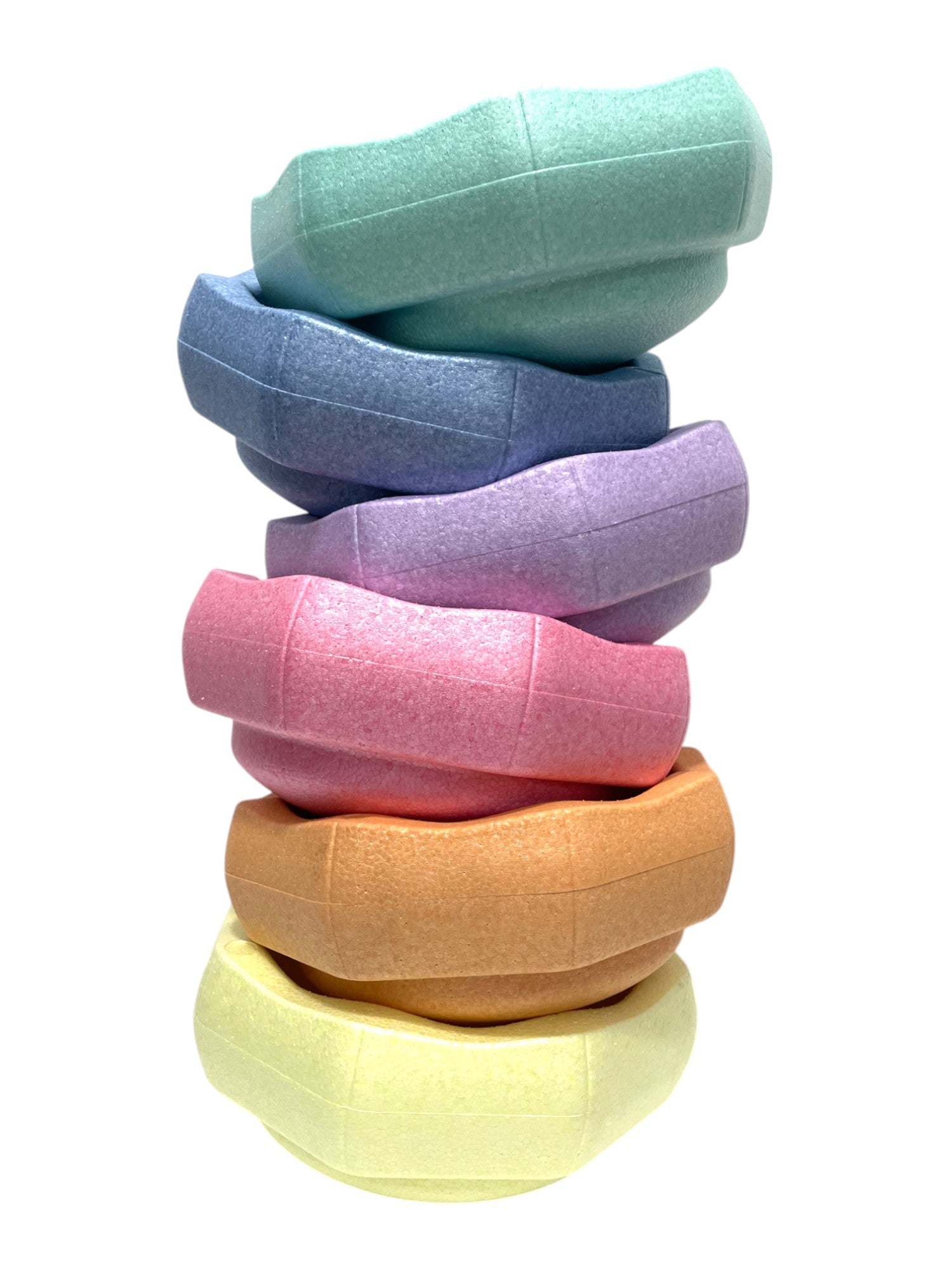 Pastel Rainbow Stepping Stones Set