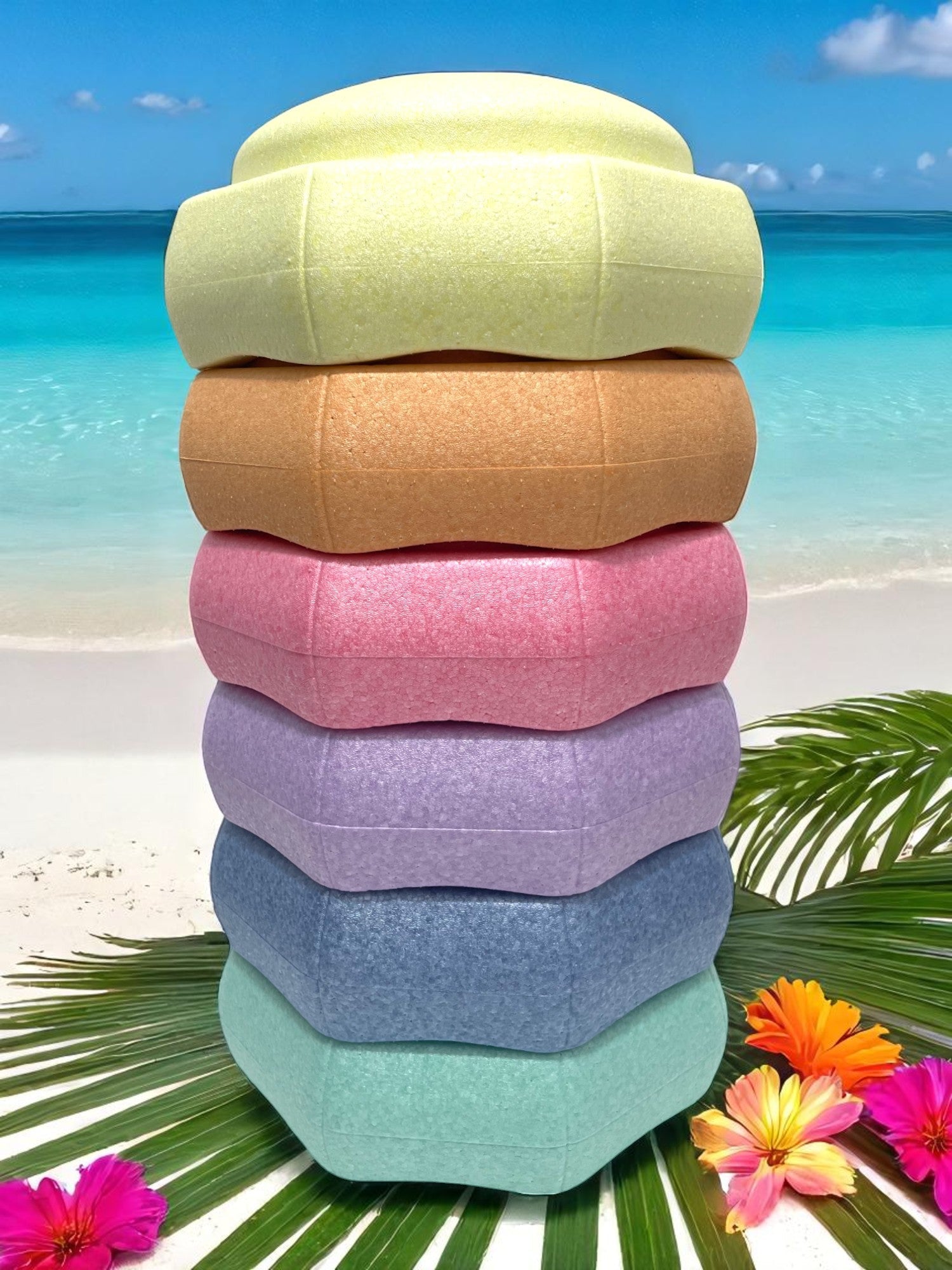 Pastel Rainbow Stepping Stones Set