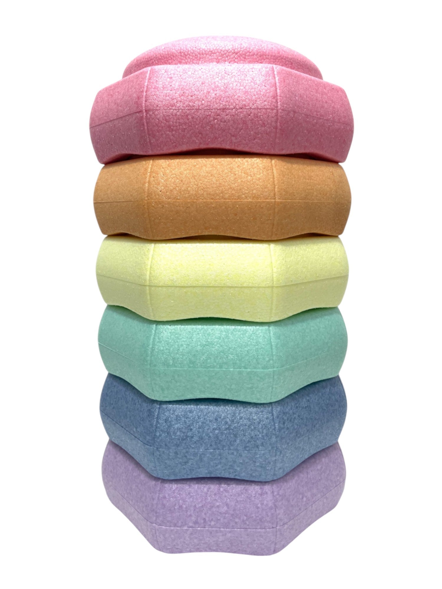 Pastel Rainbow Stepping Stones Set
