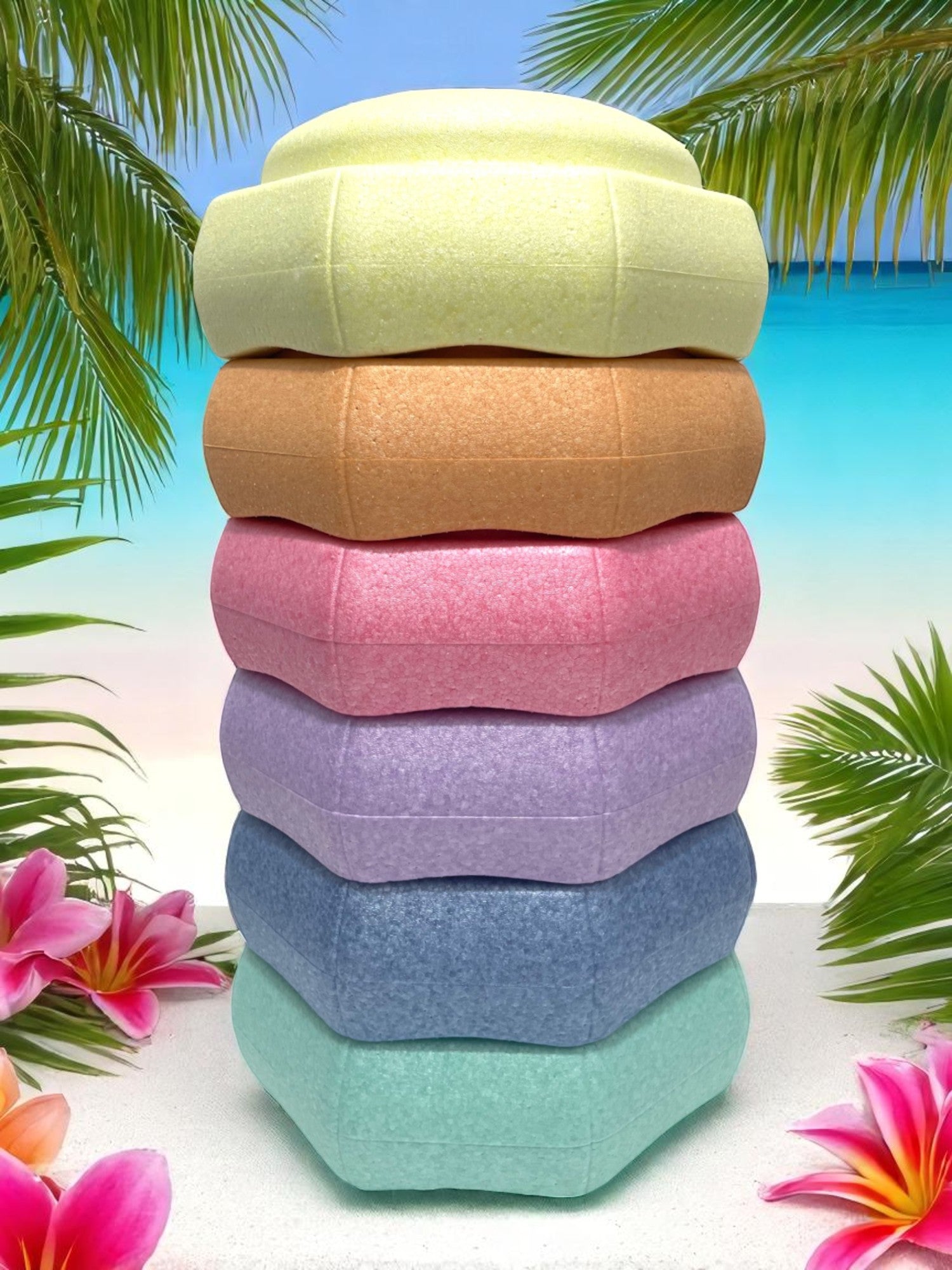 Pastel Rainbow Stepping Stones Set