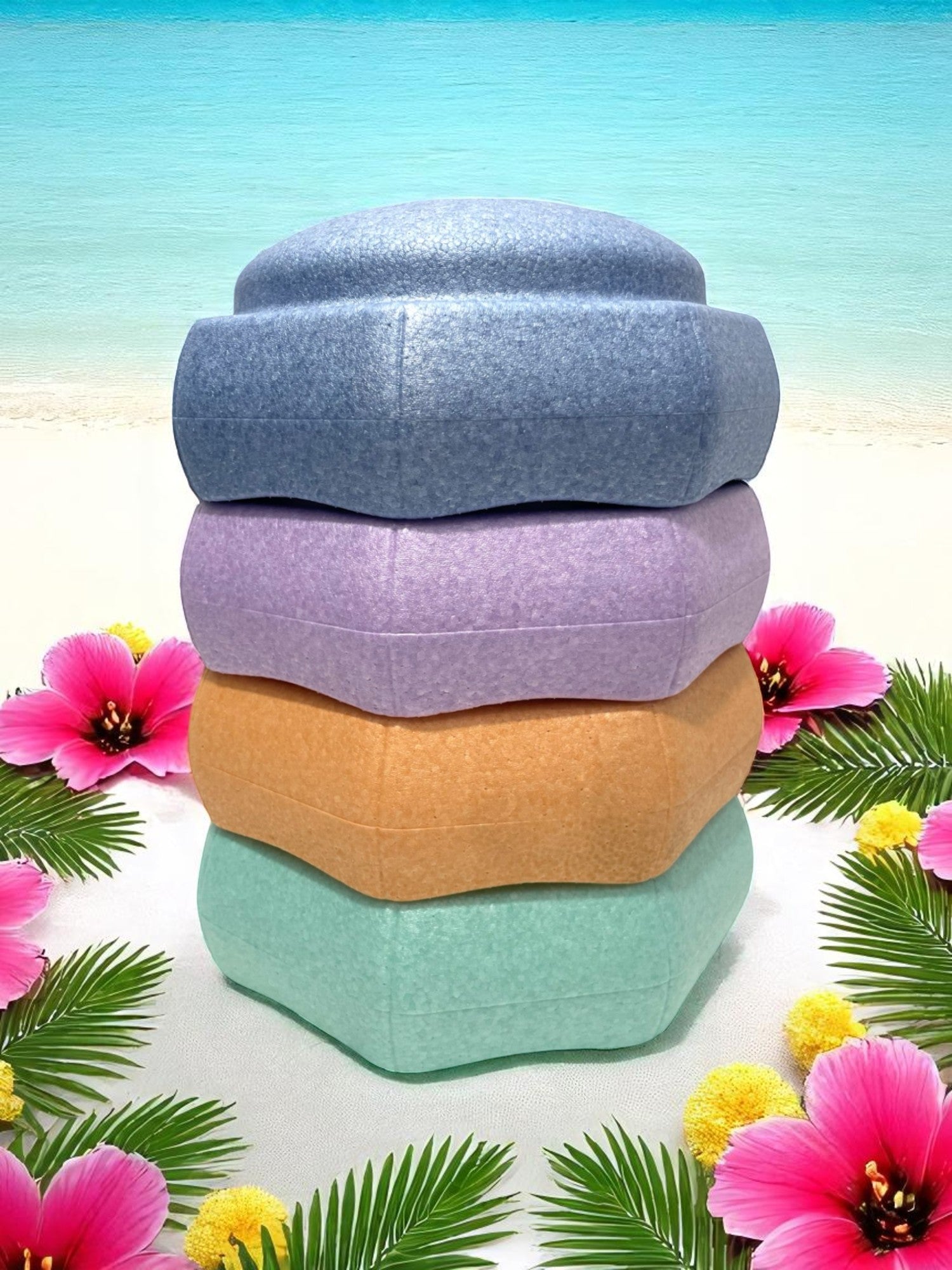 Pastel Rainbow Stepping Stones Set