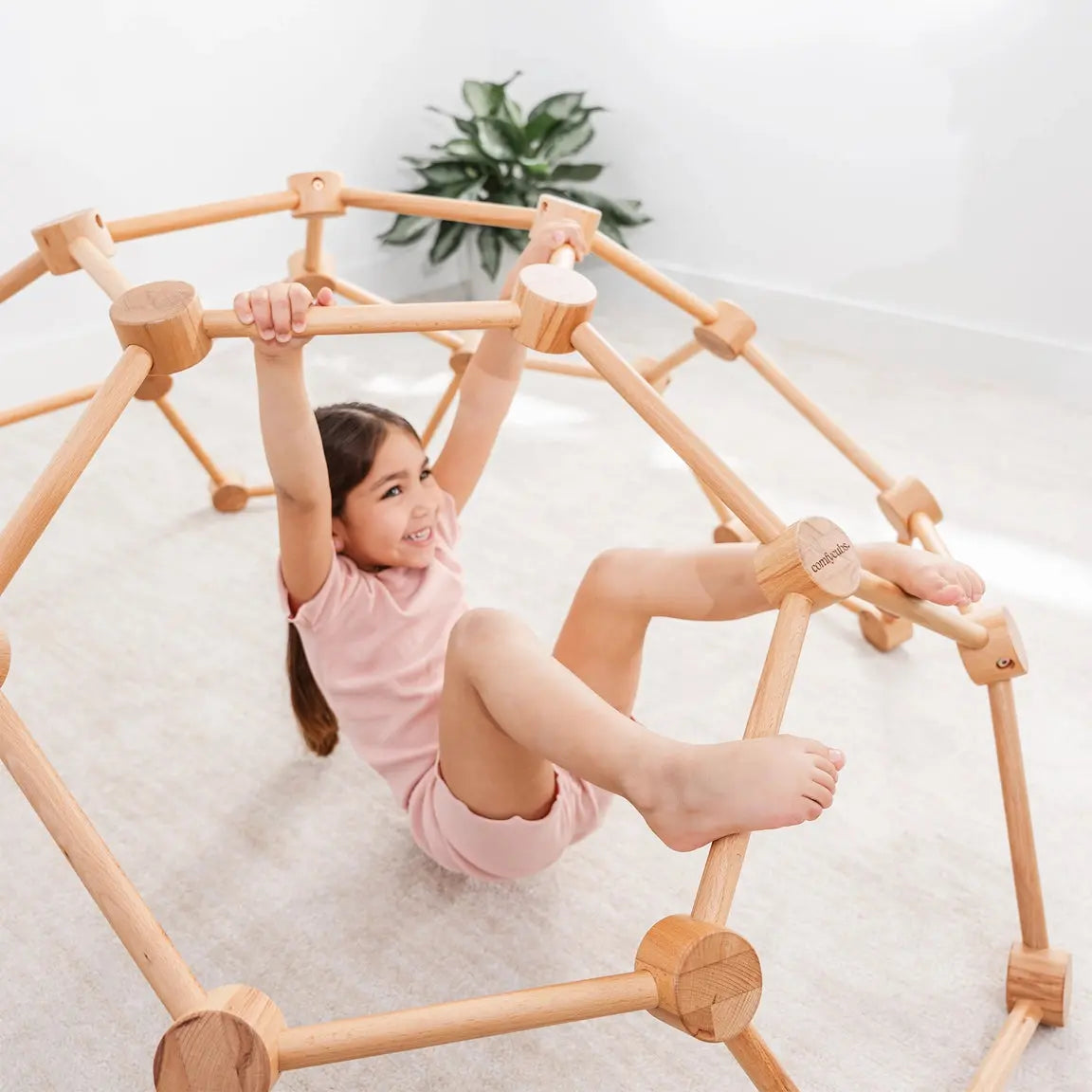 Wooden Montessori Climbing Frame by Comfy Cubs Seaside-Montessori