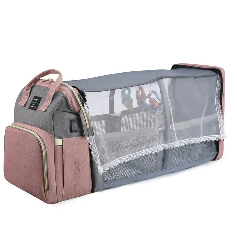Multifunctional Mom Backpack Seaside-Montessori