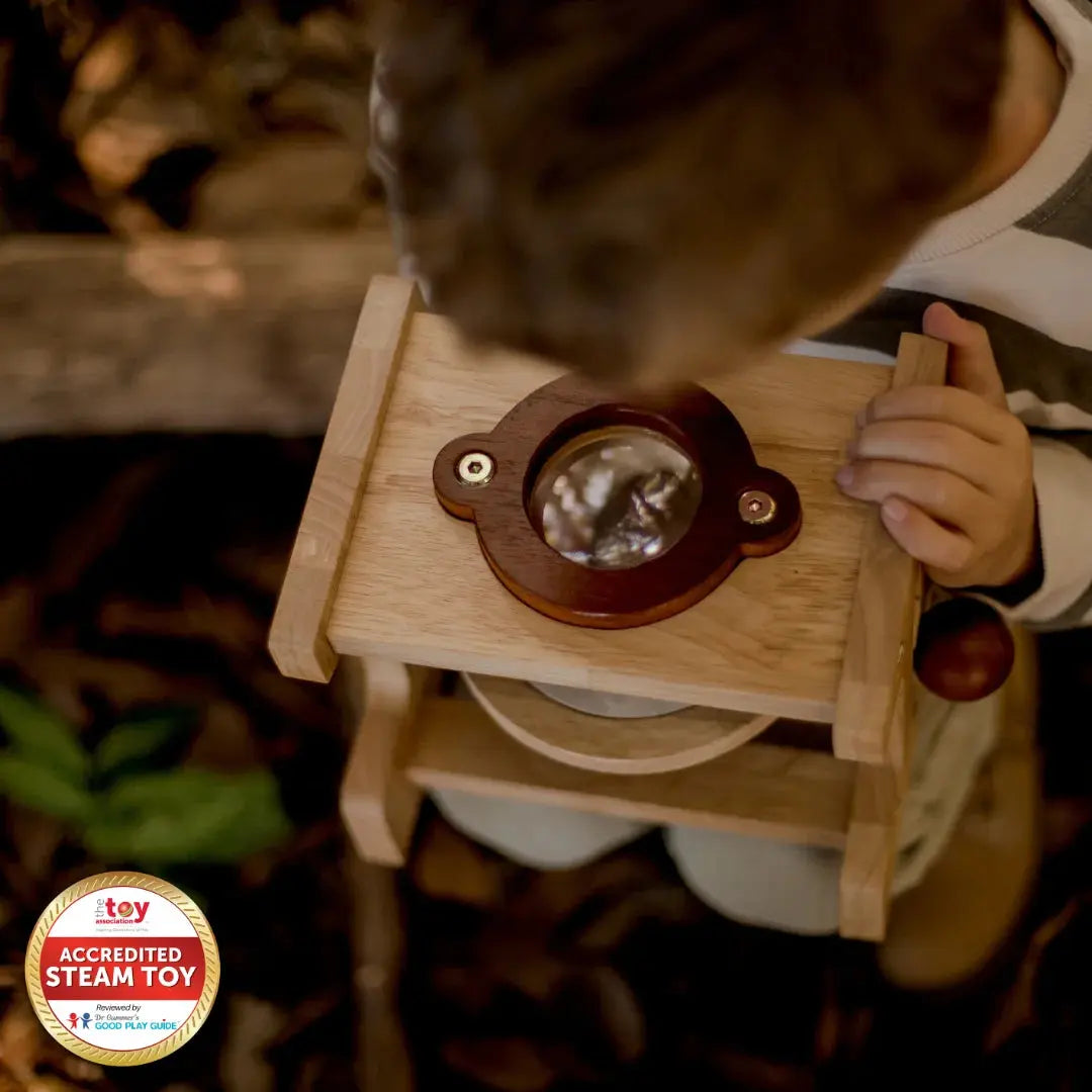 Wooden Microscope Seaside-Montessori