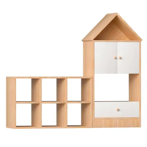 Multi Functional Children's Bookshelf Seaside-Montessori