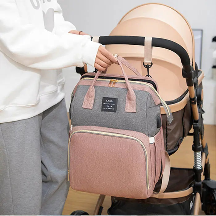 Multifunctional Mom Backpack Seaside-Montessori