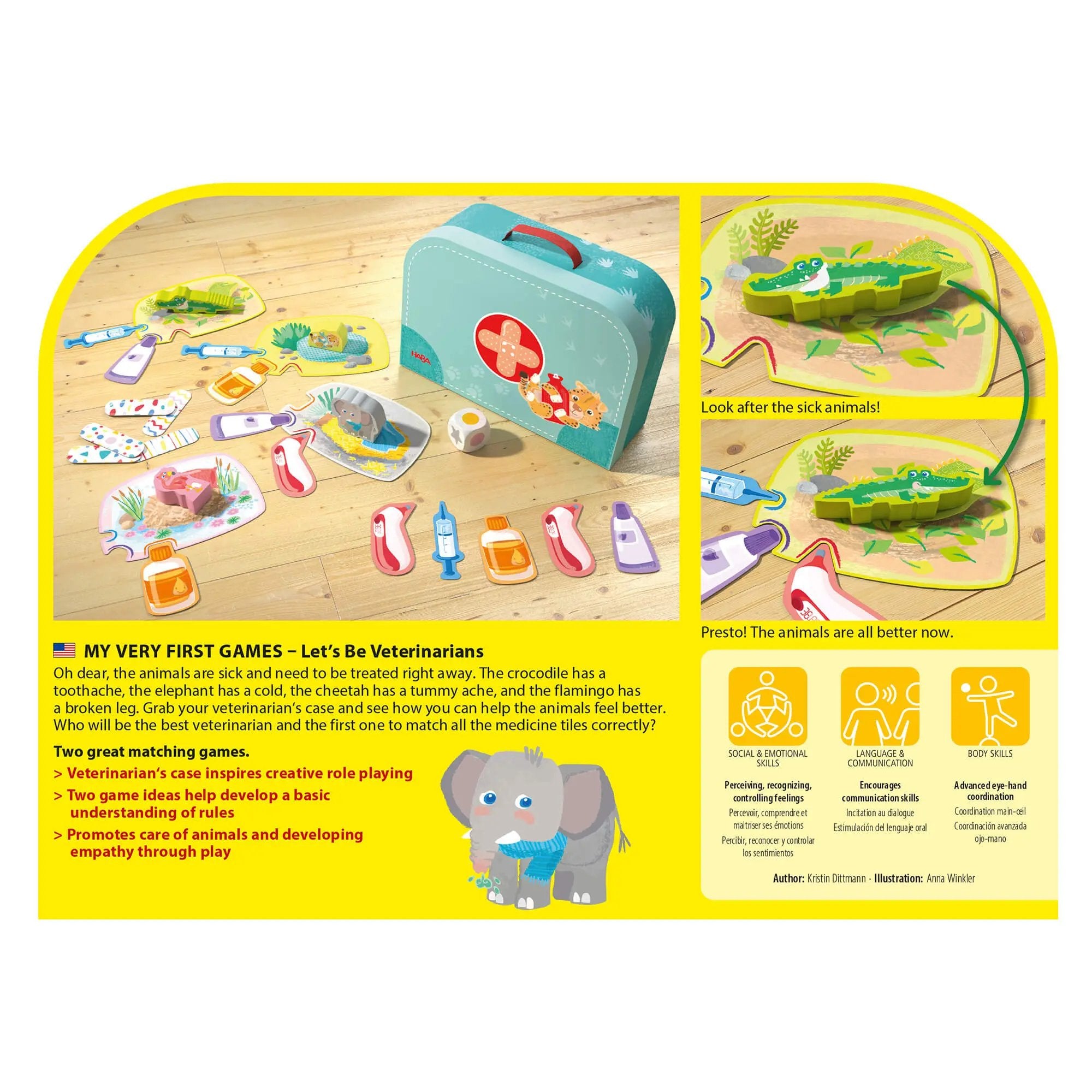 My Very First Games - Let's Be Veterinarians HABA USA