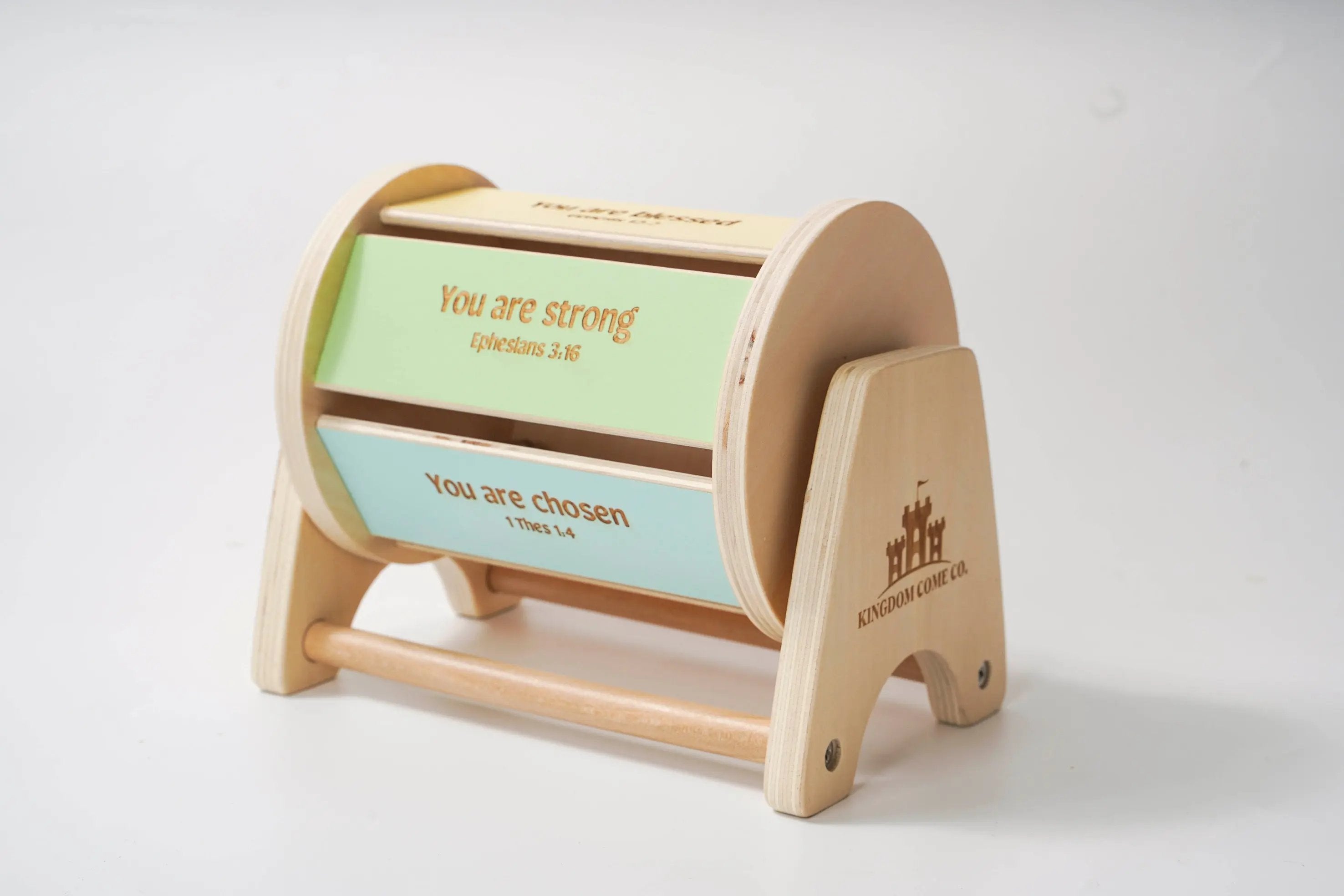 Montessori Spinning Devotion Drum Kingdom Come Co.
