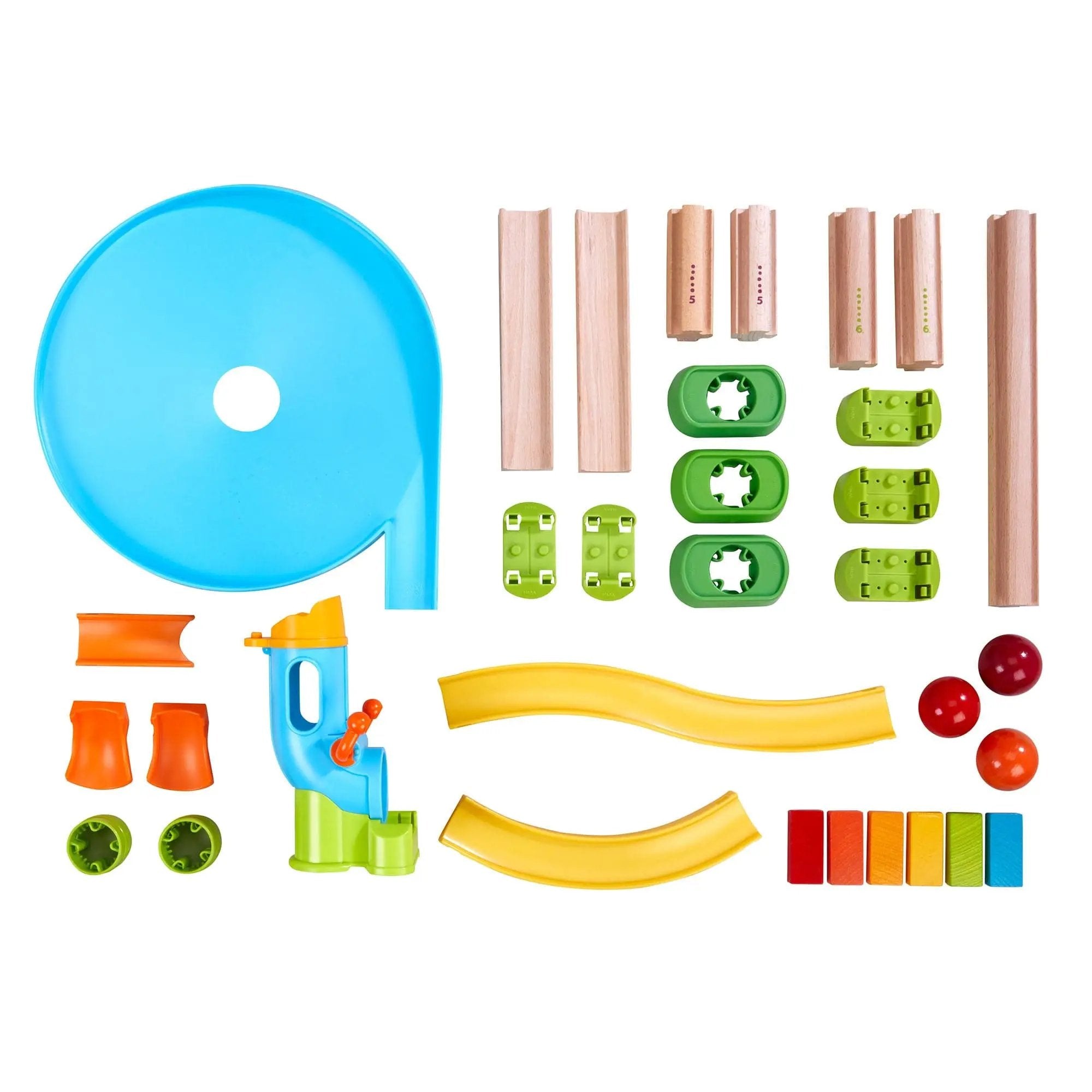 Kullerbu Traffic Jam Ball Track Set HABA USA