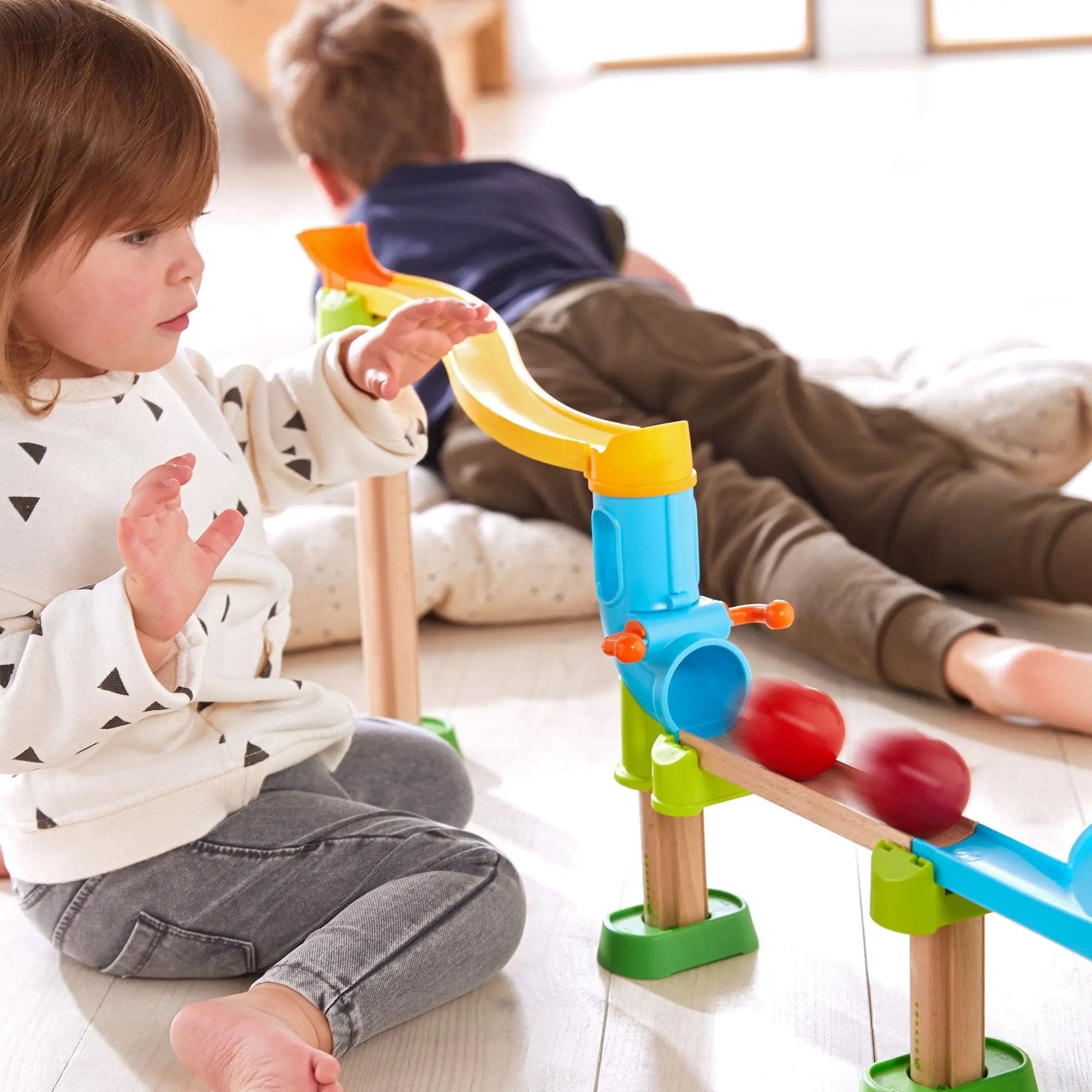 Kullerbu Traffic Jam Ball Track Set HABA USA