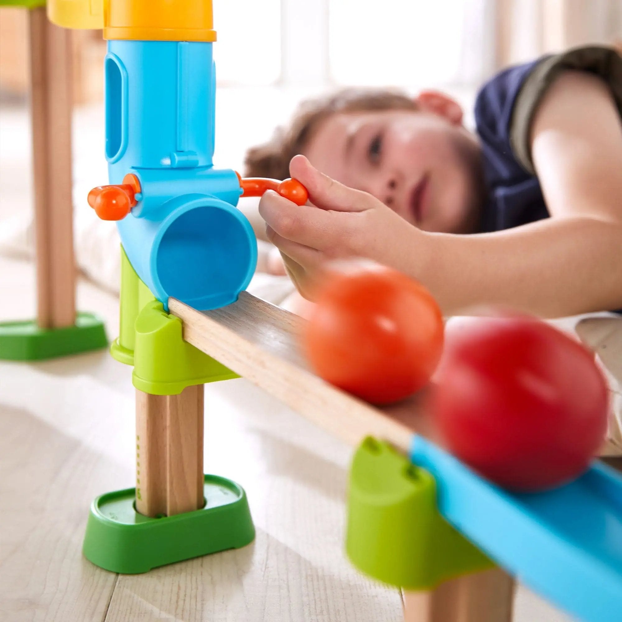 Kullerbu Traffic Jam Ball Track Set HABA USA