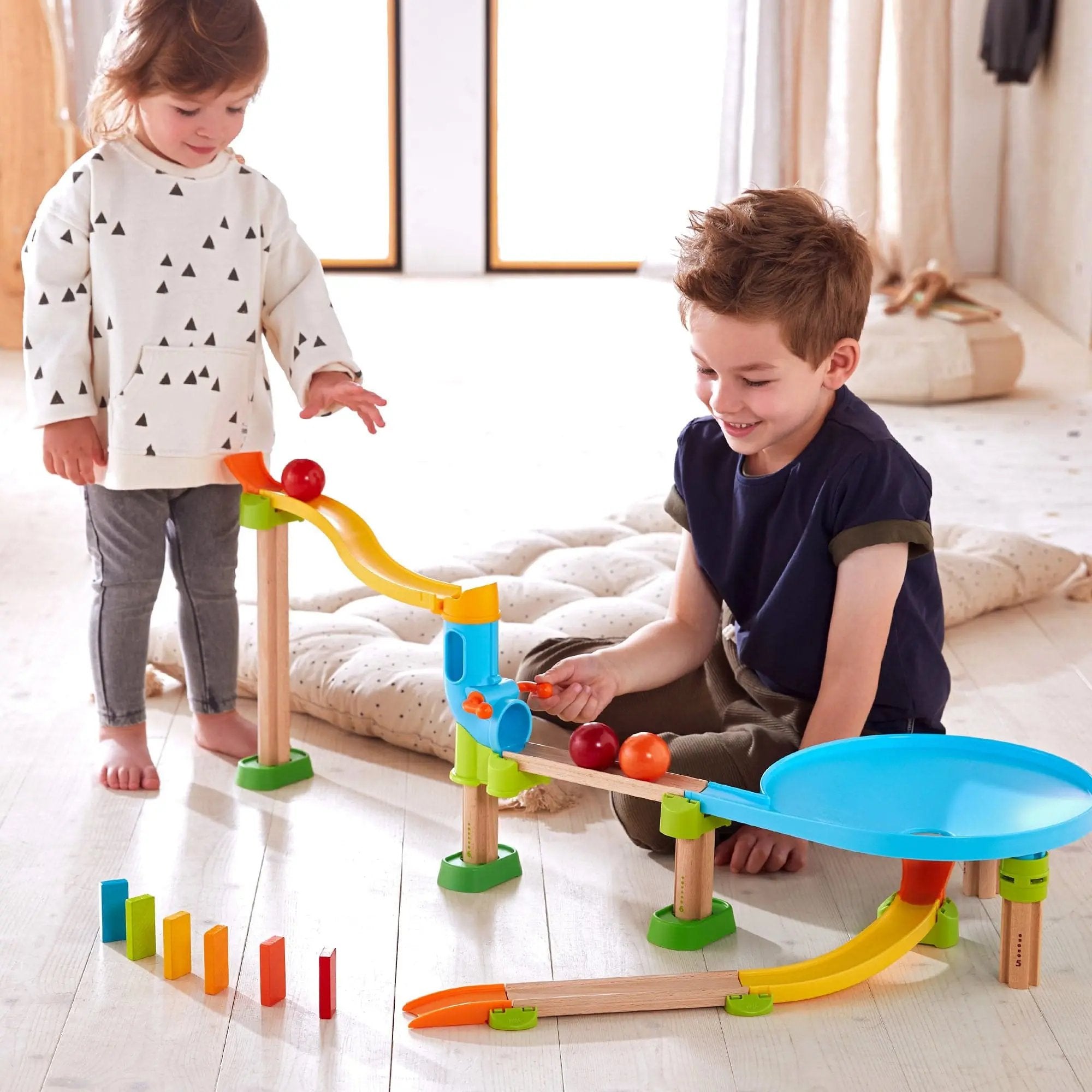 Kullerbu Traffic Jam Ball Track Set HABA USA