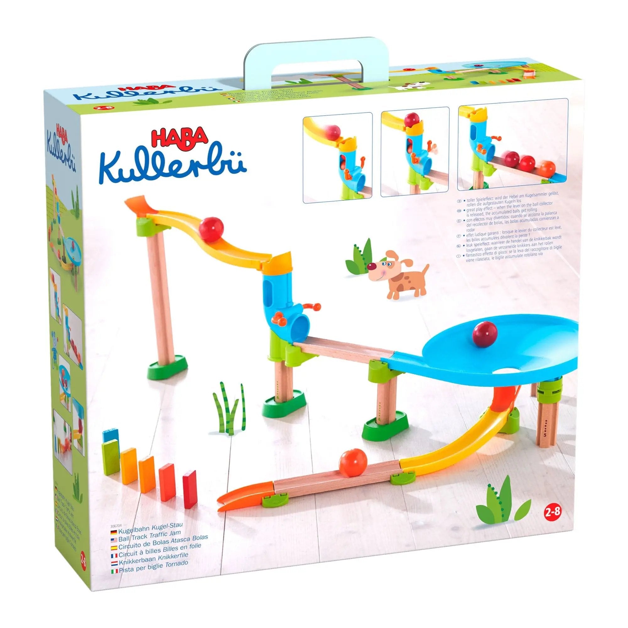 Kullerbu Traffic Jam Ball Track Set HABA USA