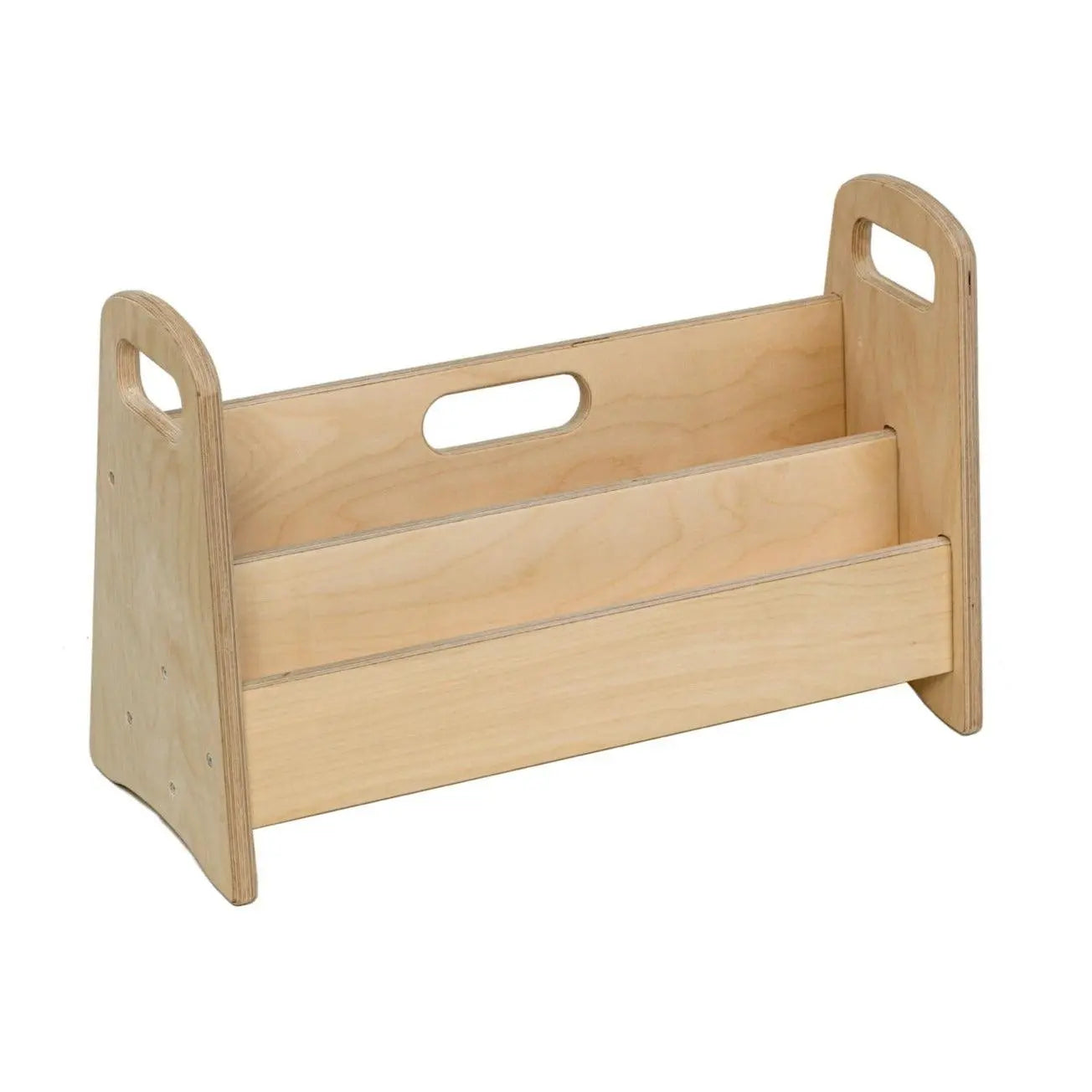 Wooden Bookshelf Seaside-Montessori