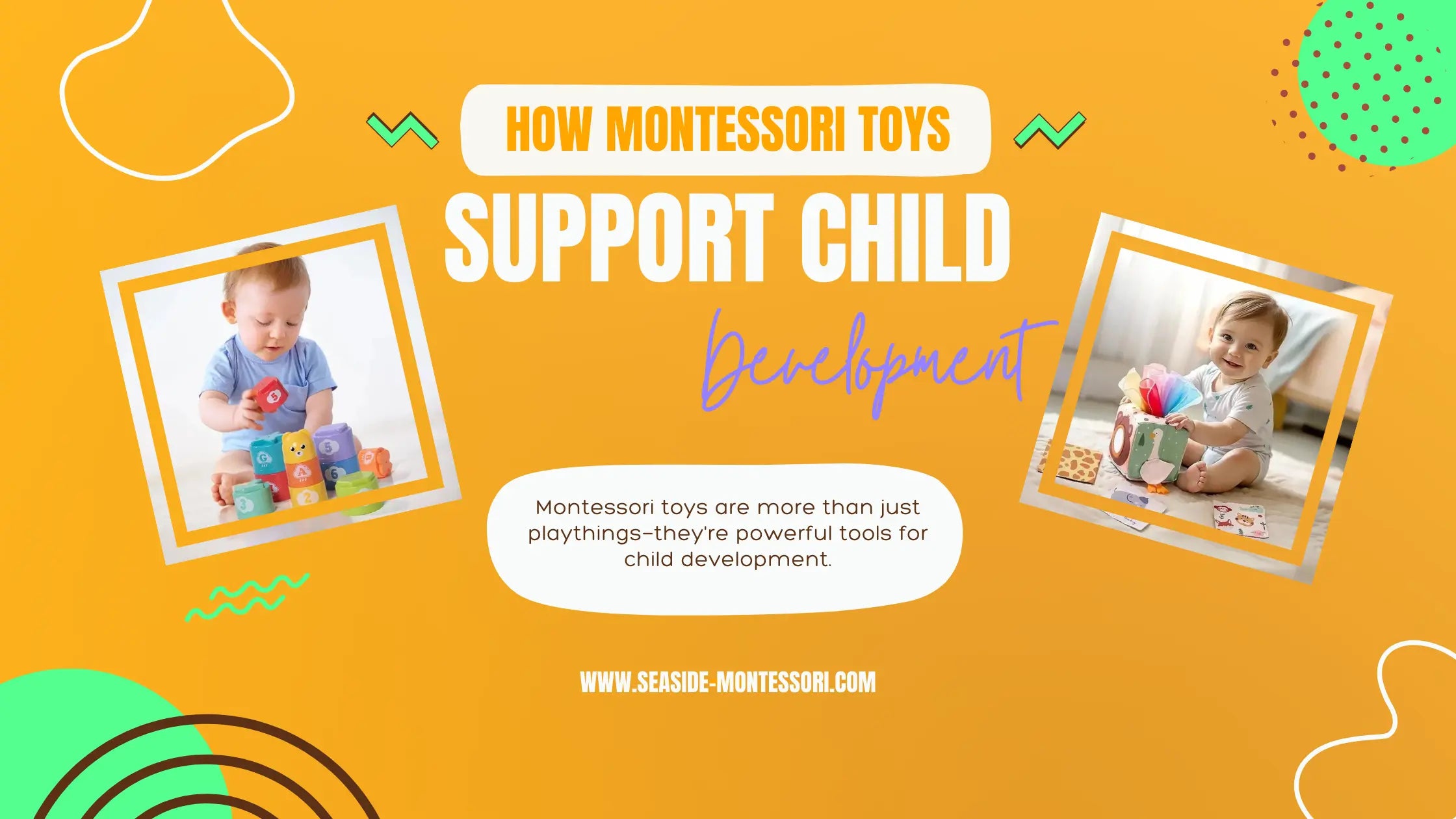 how Montessori toys support development