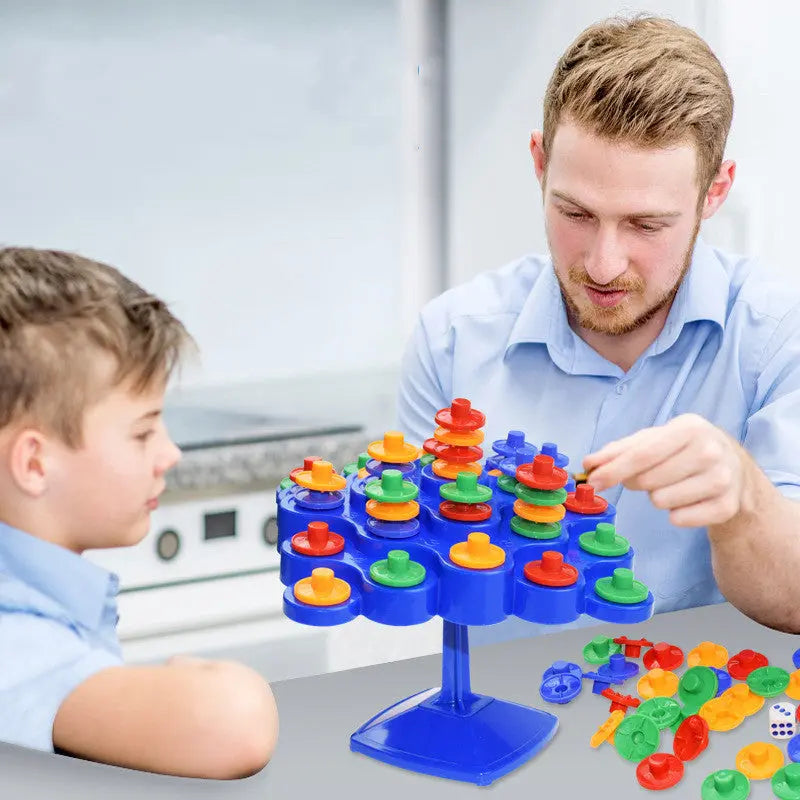 Stacking Board Game - Seaside-Montessori