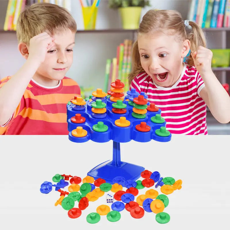 Stacking Board Game - Seaside-Montessori