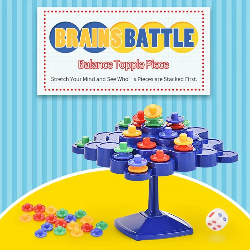 Stacking Board Game - Seaside-Montessori