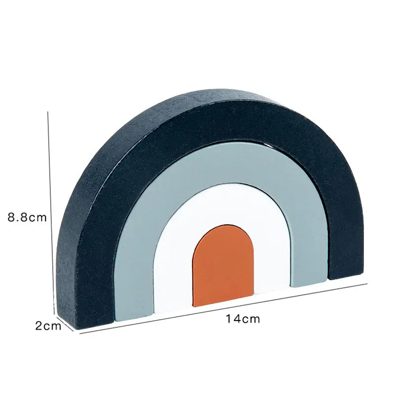 Arched Building Blocks - Seaside-Montessori