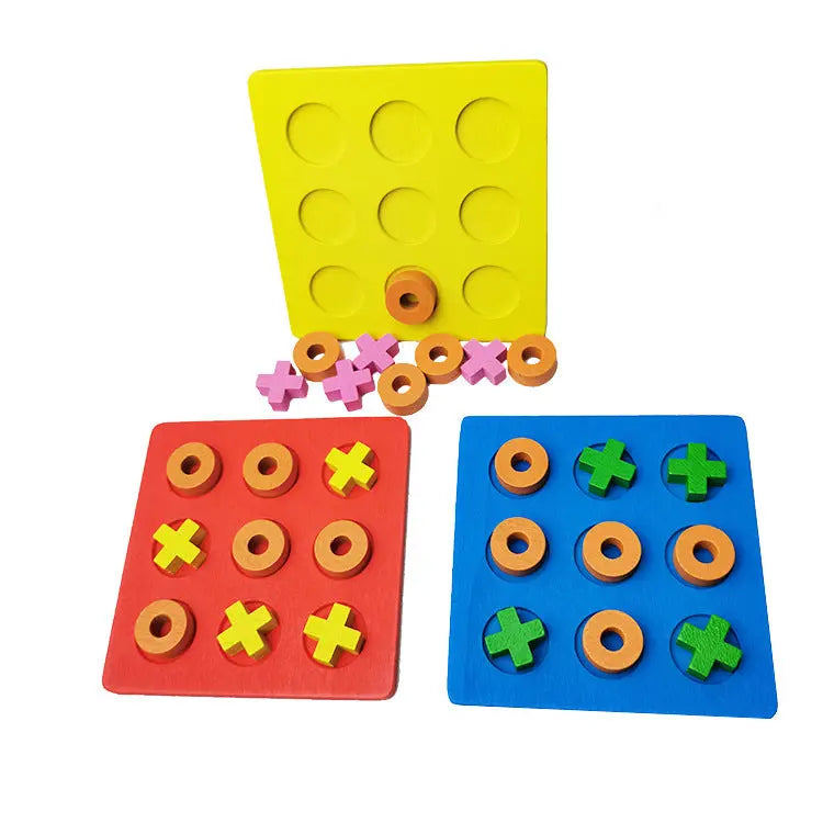 Wooden Tic Tac Toe - Seaside-Montessori