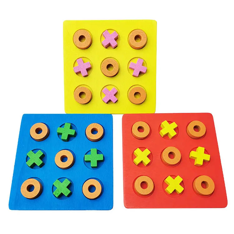 Wooden Tic Tac Toe - Seaside-Montessori