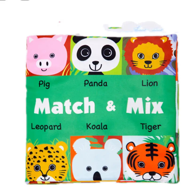 Match and Mix Cloth Book - Seaside-Montessori