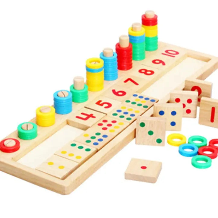 Numbers teaching board - Seaside-Montessori